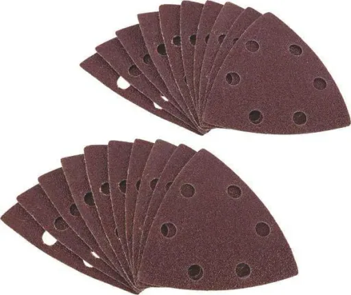 Sandpaper set 20-piece for triangular sander, grain 60