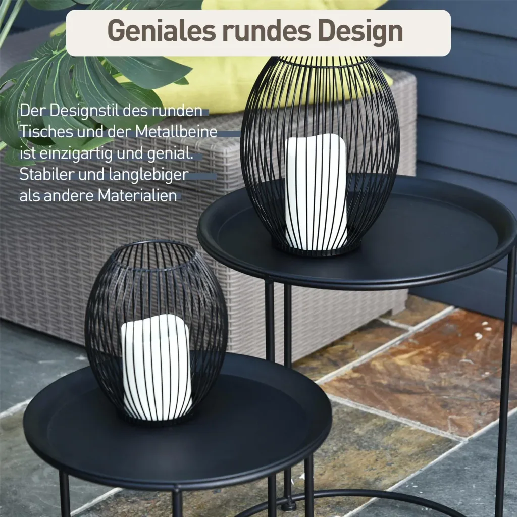 Side table in a set of 2