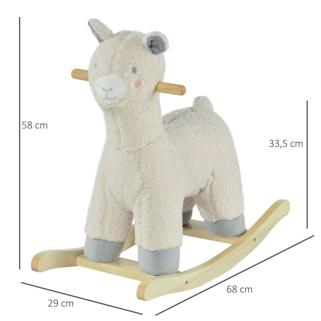 Rocking animal as a sheep