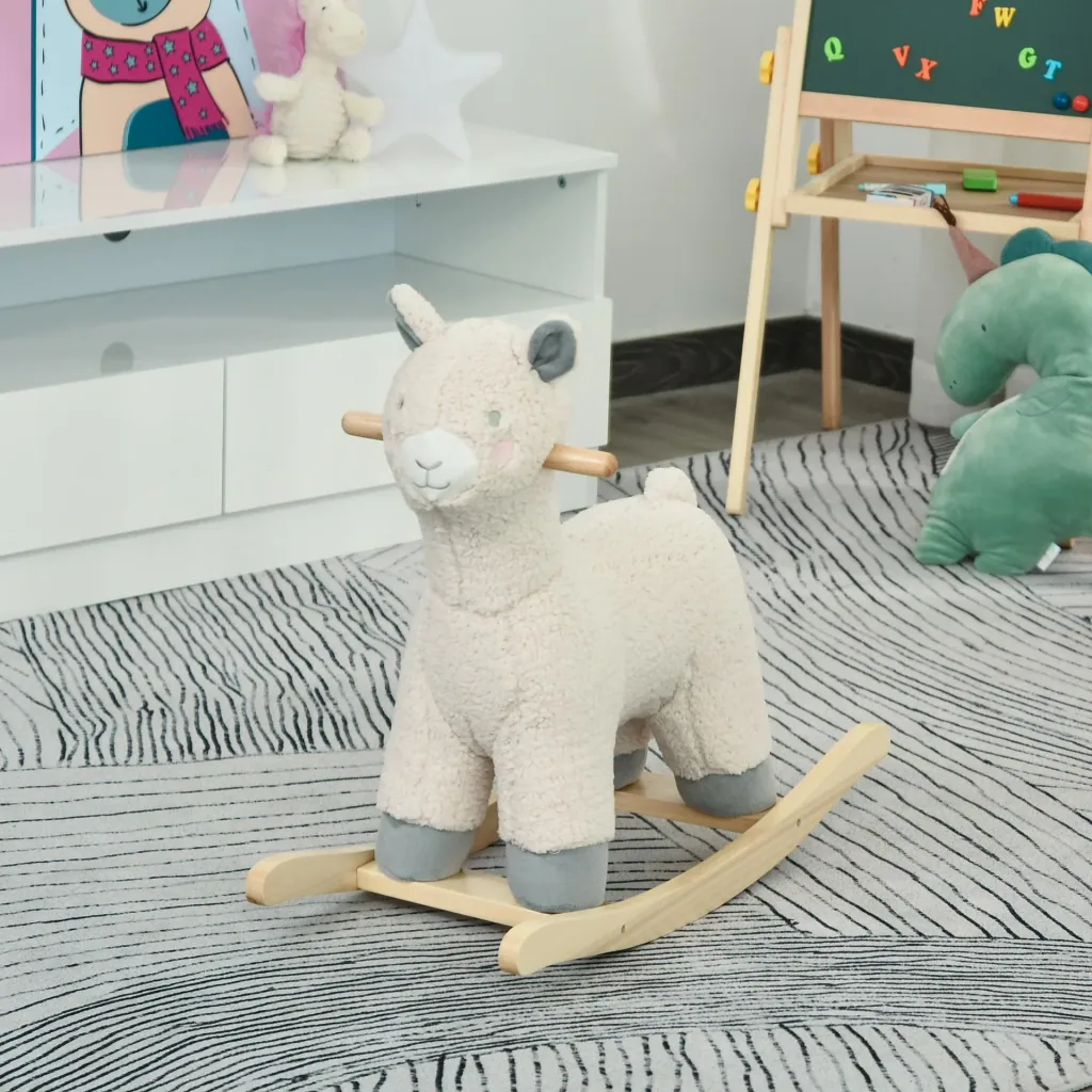 Rocking animal as a sheep