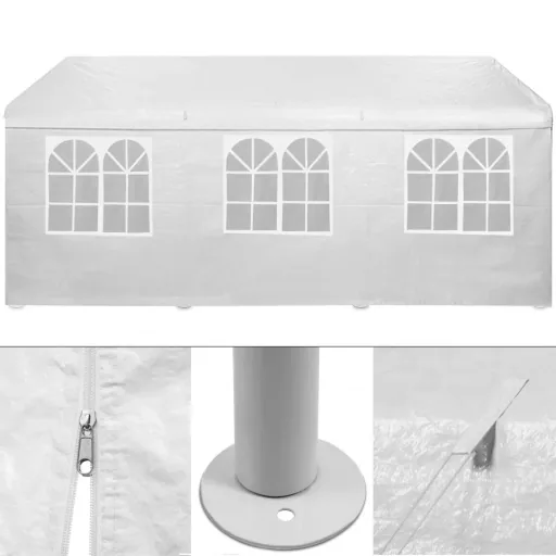 Party tent white 3x6x2.85m
