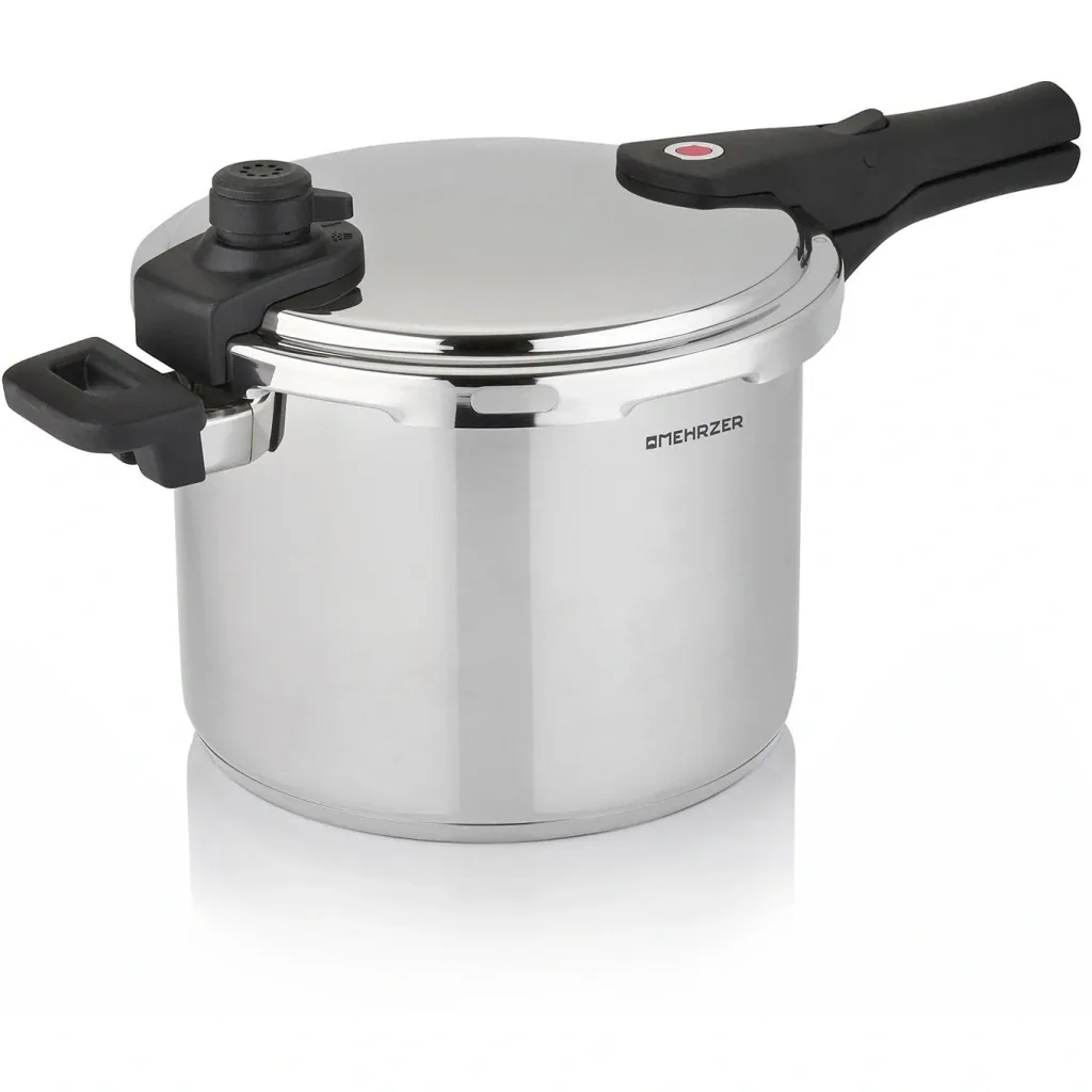 Mehrzer Premium - Pressure Cooker - 24 cm - Stainless Steel - 8 Liters