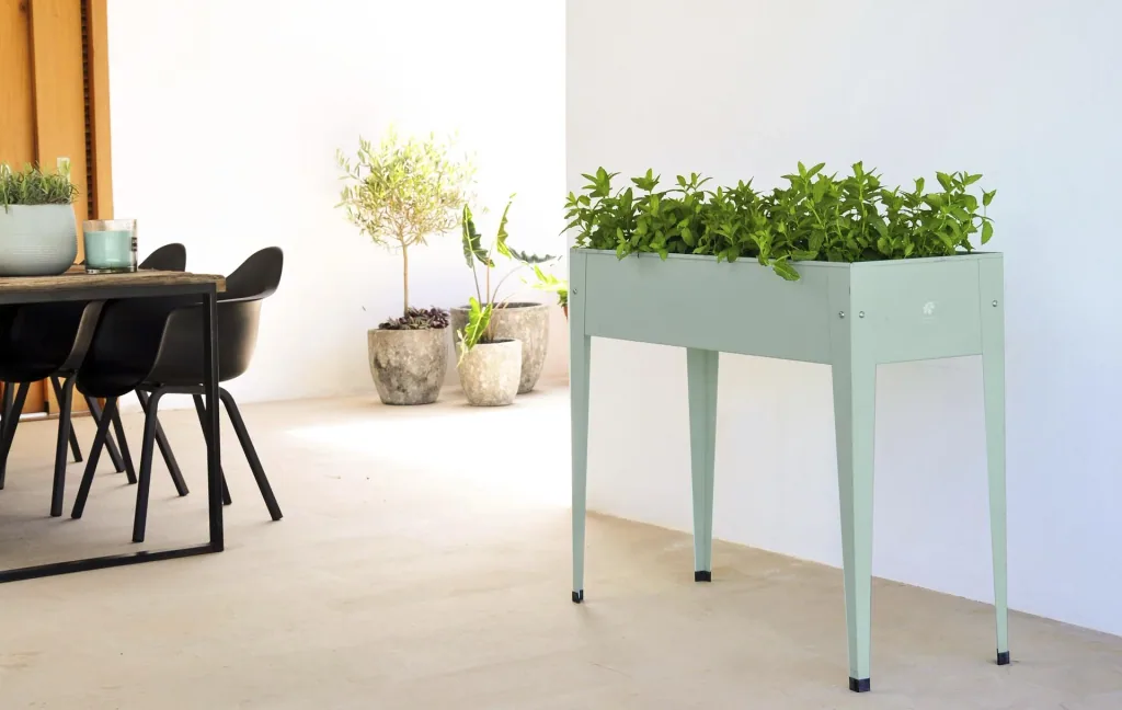 Herstera Garden verhoogd bed Urban cactusgroen