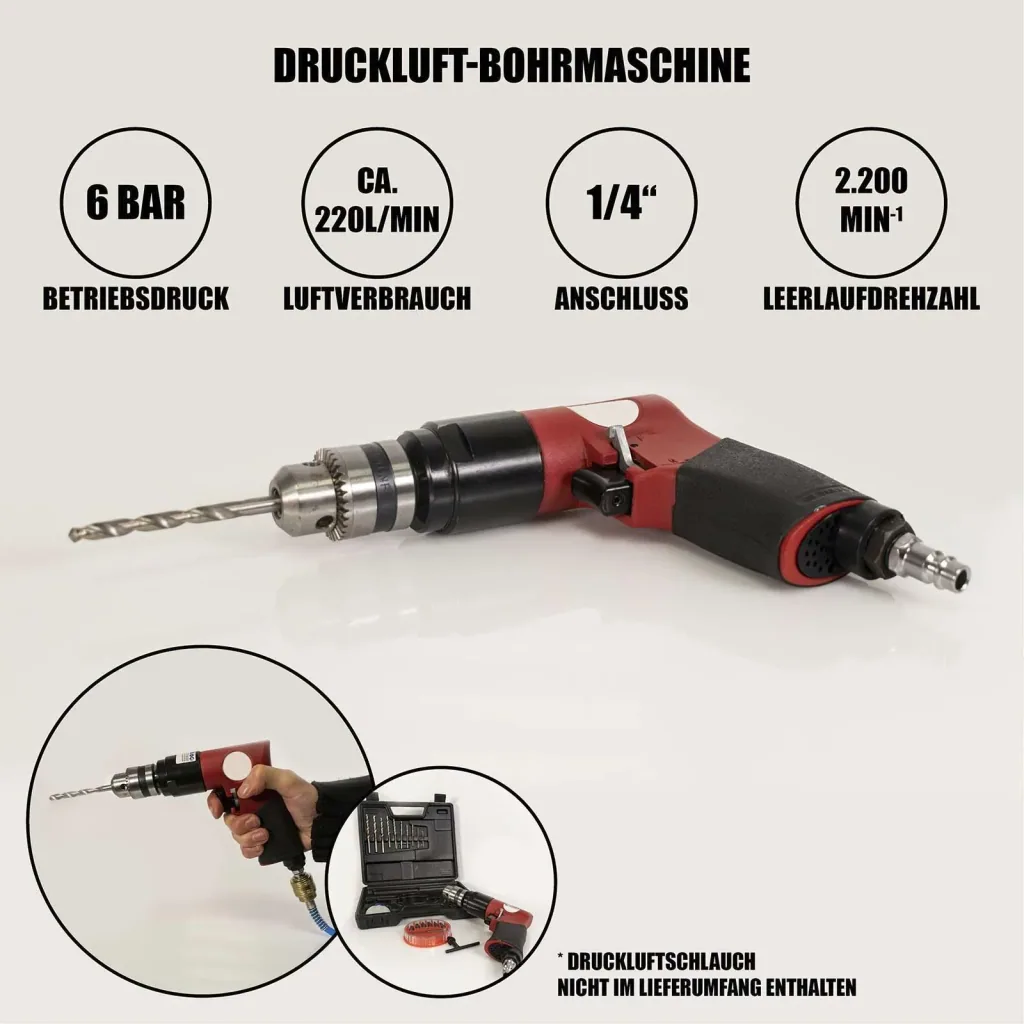 Pneumatic drill