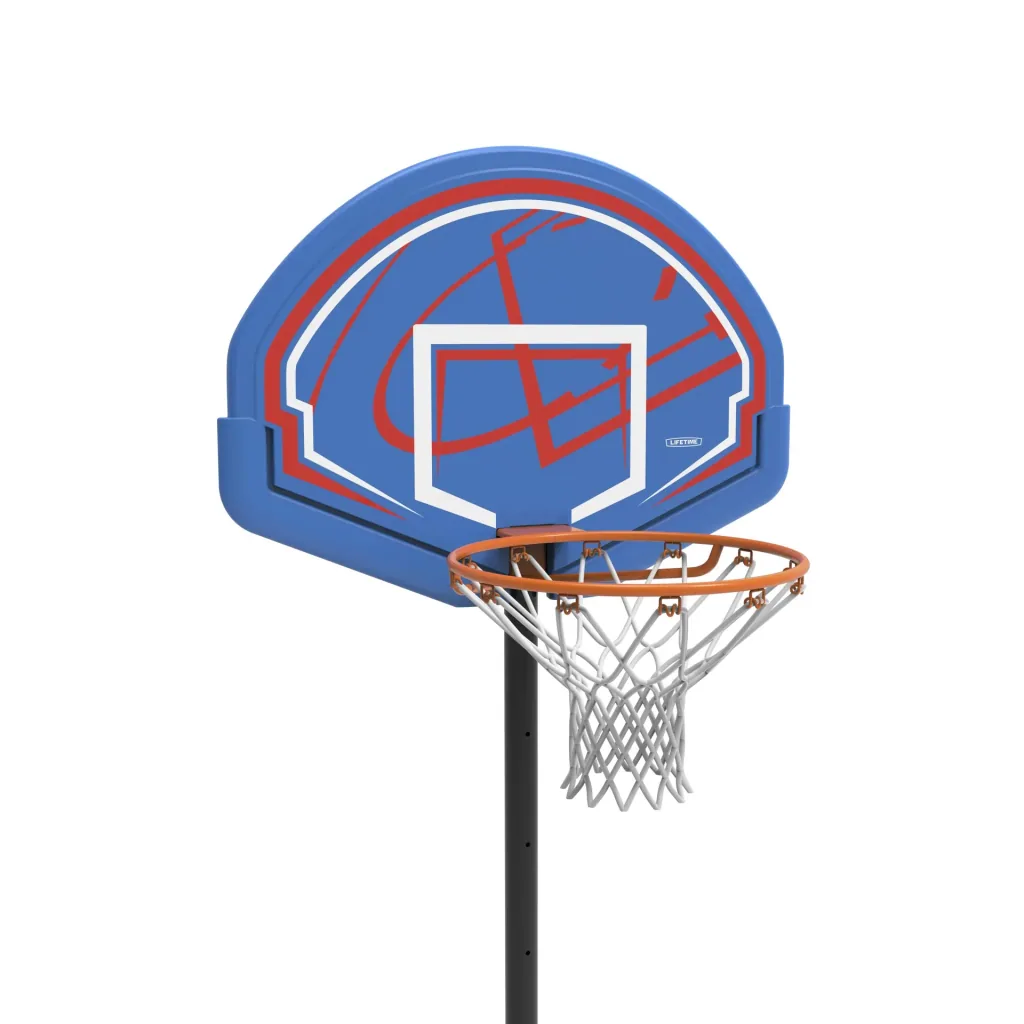 Basketball basket Nebraska blue