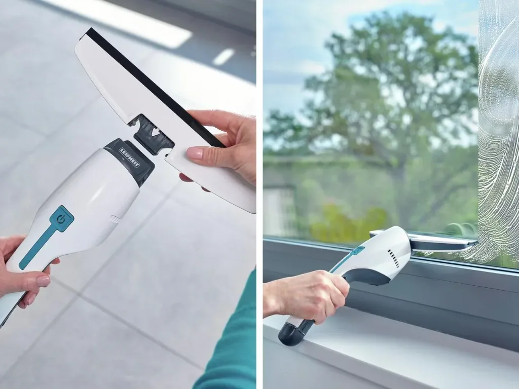 Window and bathroom vacuum cleaner set "Nemo" 3-piece