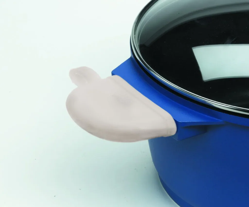 Insulated pot handles "Isogrips", silicone, 2-piece