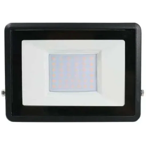 VT-138 LED Floodlight - 30W - 2340 Lm - 3000K - Black