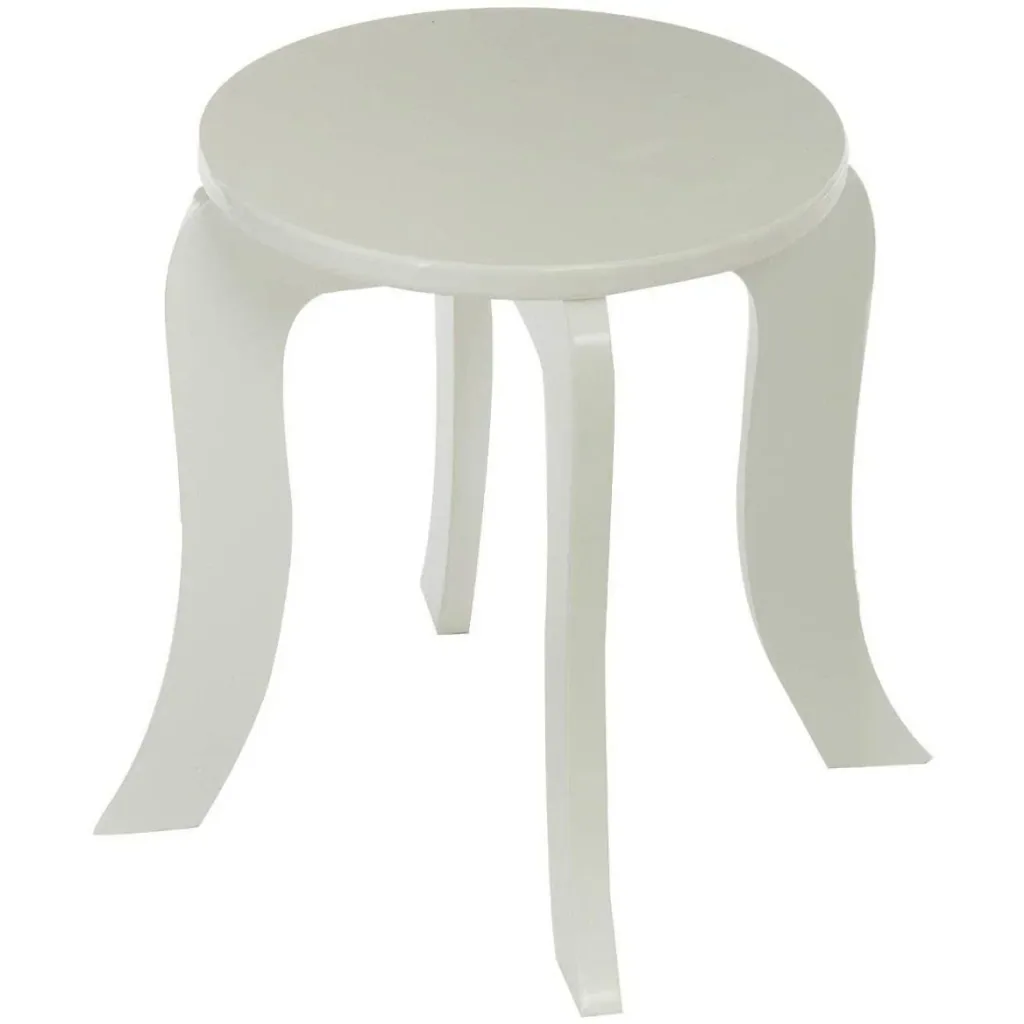 NL Dressing Table with Stool for Children - 71.5 x 50.5 x 91 cm - White