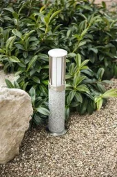 Pedestal light LAGUNA 450mm granite, 12 watts, for outdoor use