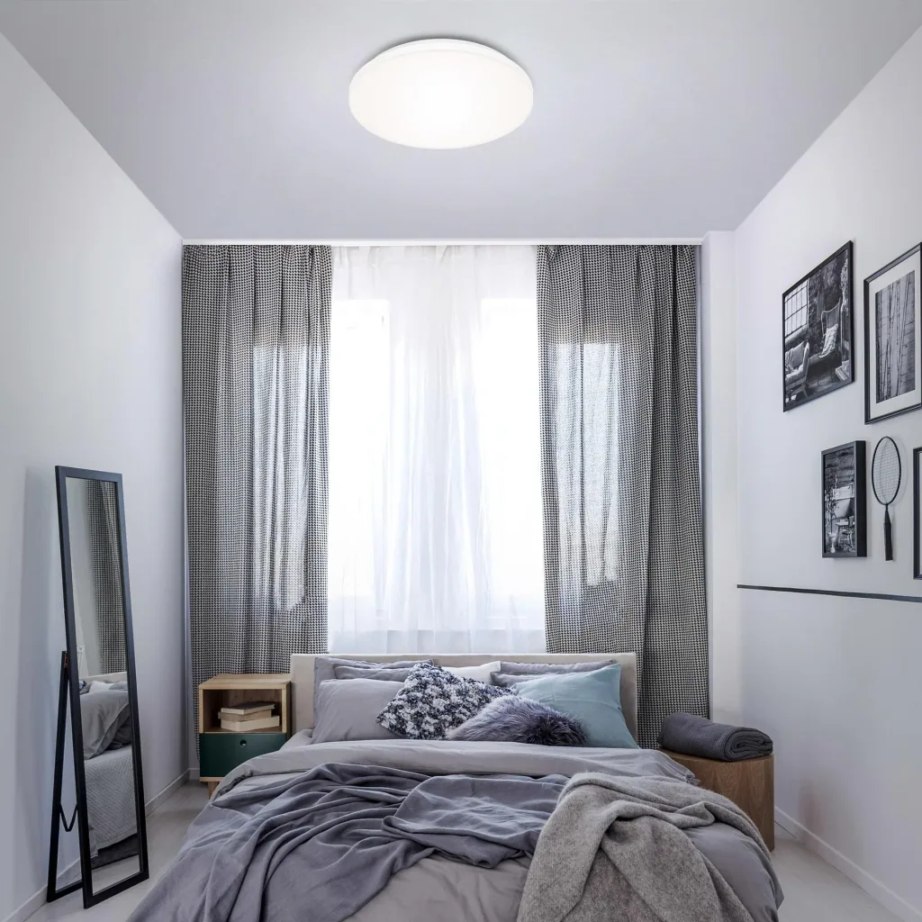 Frameless LED panel, round, Ø 30, 12 watts, white