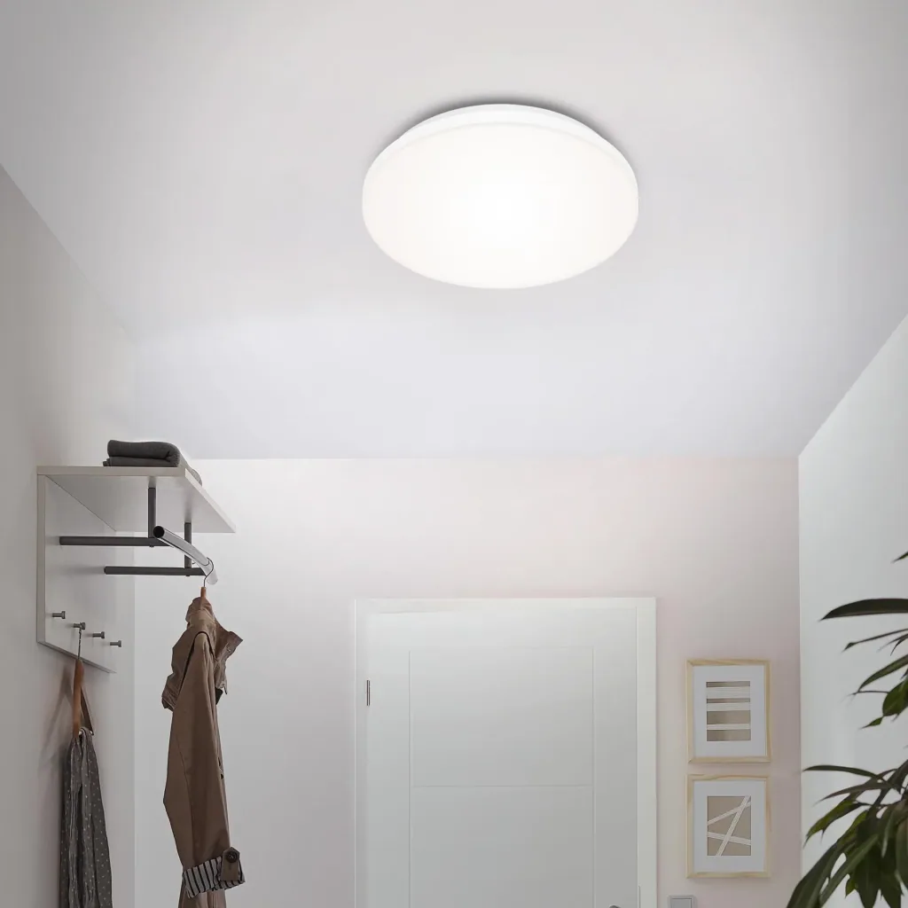 Frameless LED panel, round, Ø 30, 12 watts, white