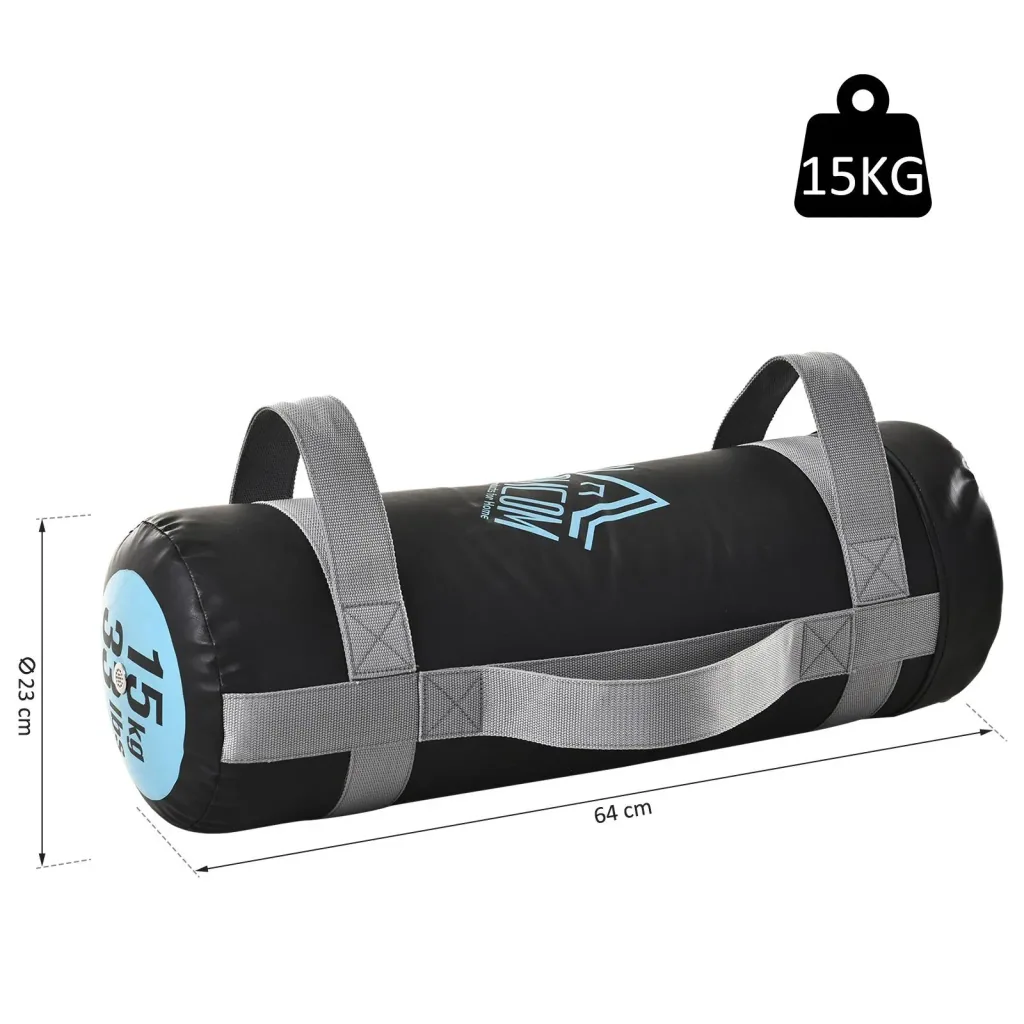 Powerbag weight bag 15 kg, black
