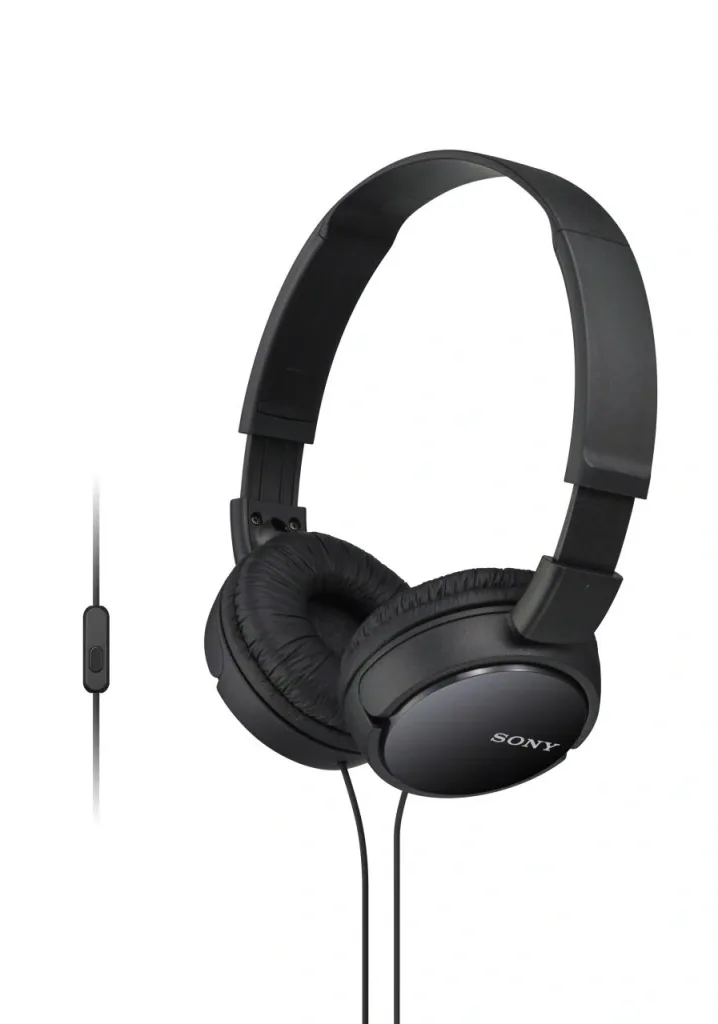 Headphone/Headset, black, 12-22 kHz, 1.2m Cable