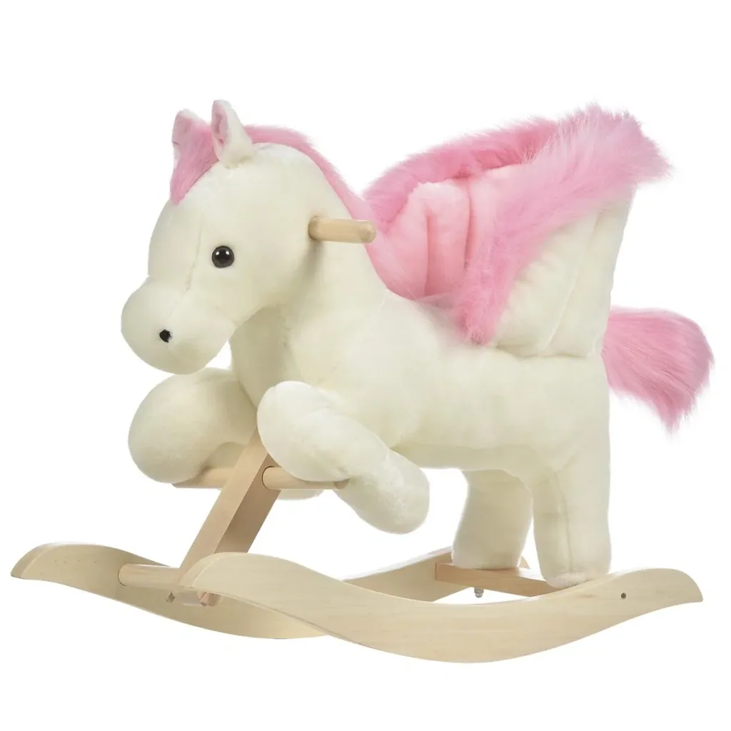 Rocking horse with animal sounds