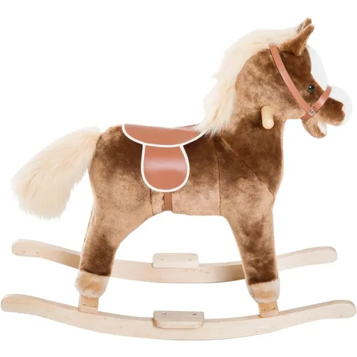Plush rocking horse for children