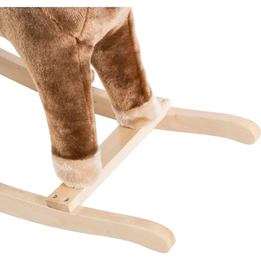 Plush rocking horse for children