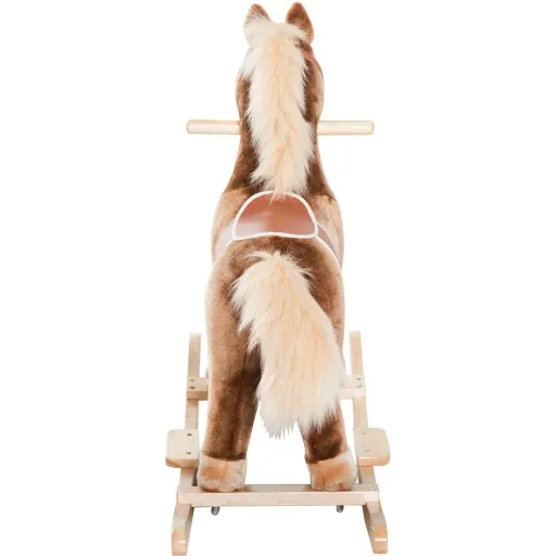 Plush rocking horse for children