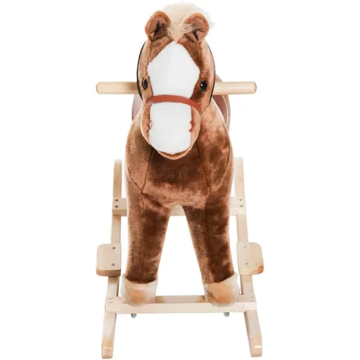 Plush rocking horse for children