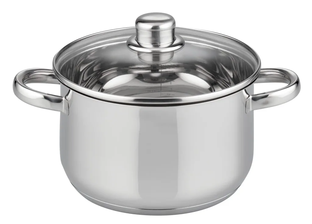 Galactica pot set with hollow handles, 9 pieces