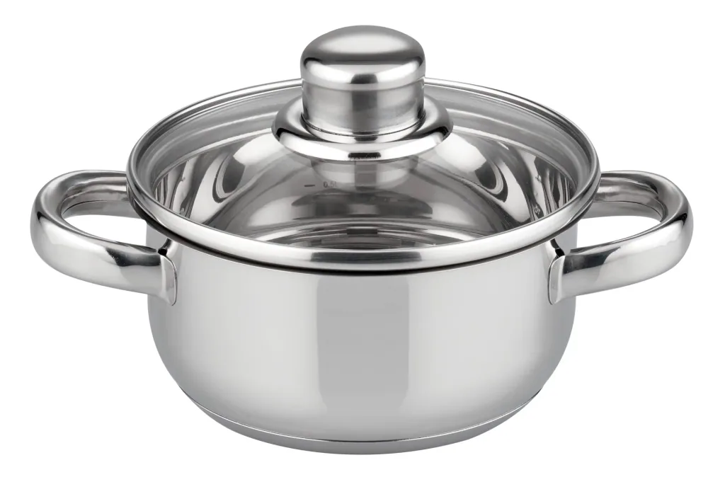 Galactica pot set with hollow handles, 9 pieces