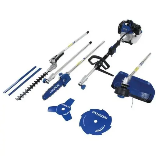 5-in-1 multifunctional cutting machine with 2-stroke petrol engine