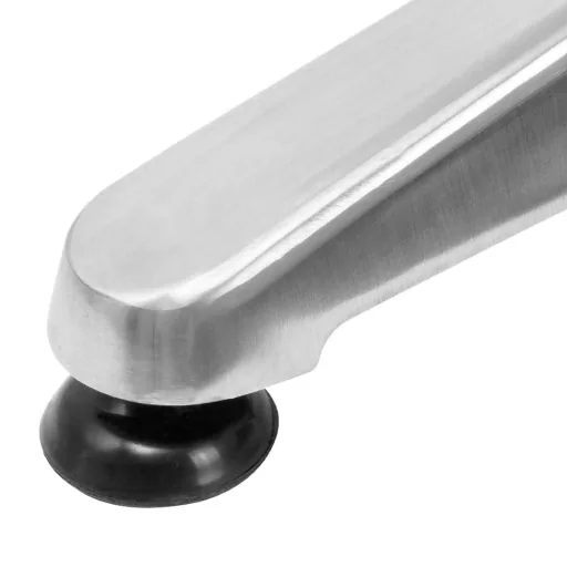 Table aluminum Ø60cm adjustable in height