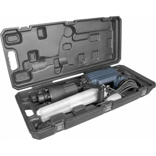 Demolition hammer MH1600 including chisel with additional pointed chisel