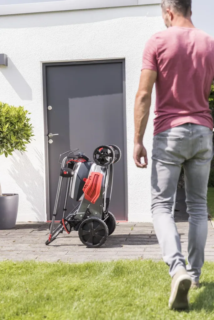 36 V ENERGY FLEX Cordless Lawnmower 512 Li VS-W Premium - incl. 2 batteries and charger