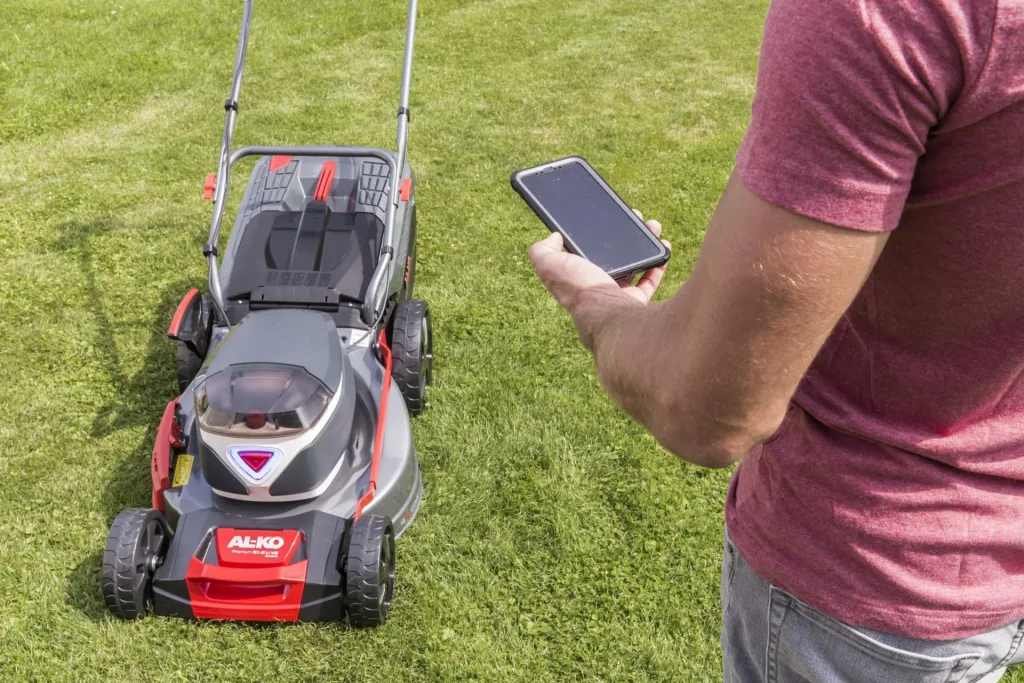 36 V ENERGY FLEX Cordless Lawnmower 512 Li VS-W Premium - incl. 2 batteries and charger