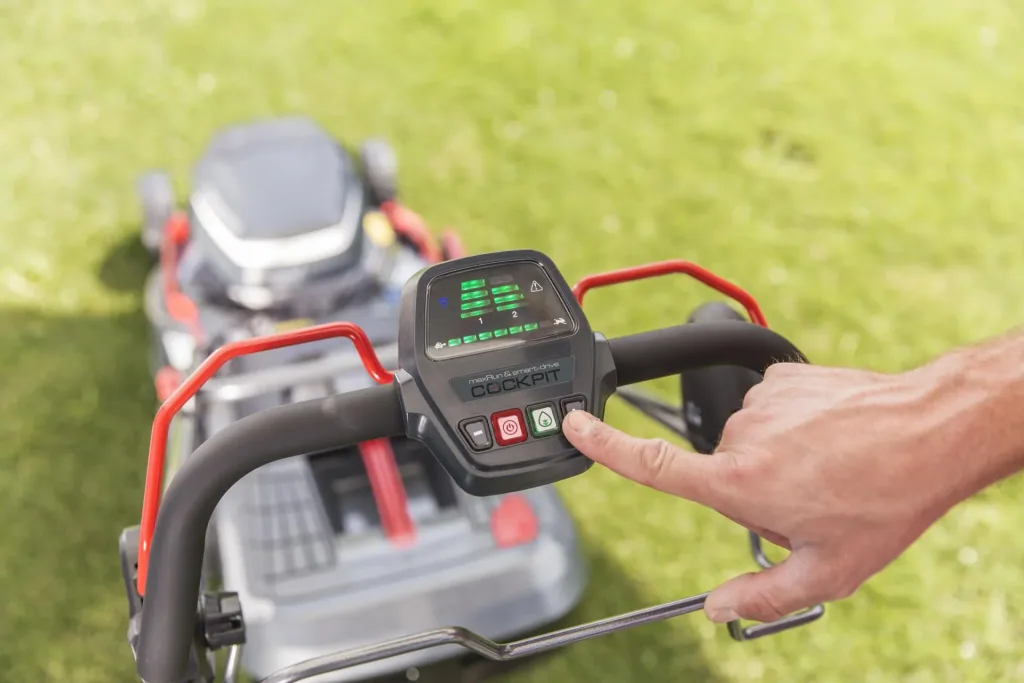 36 V ENERGY FLEX Cordless Lawnmower 512 Li VS-W Premium - incl. 2 batteries and charger