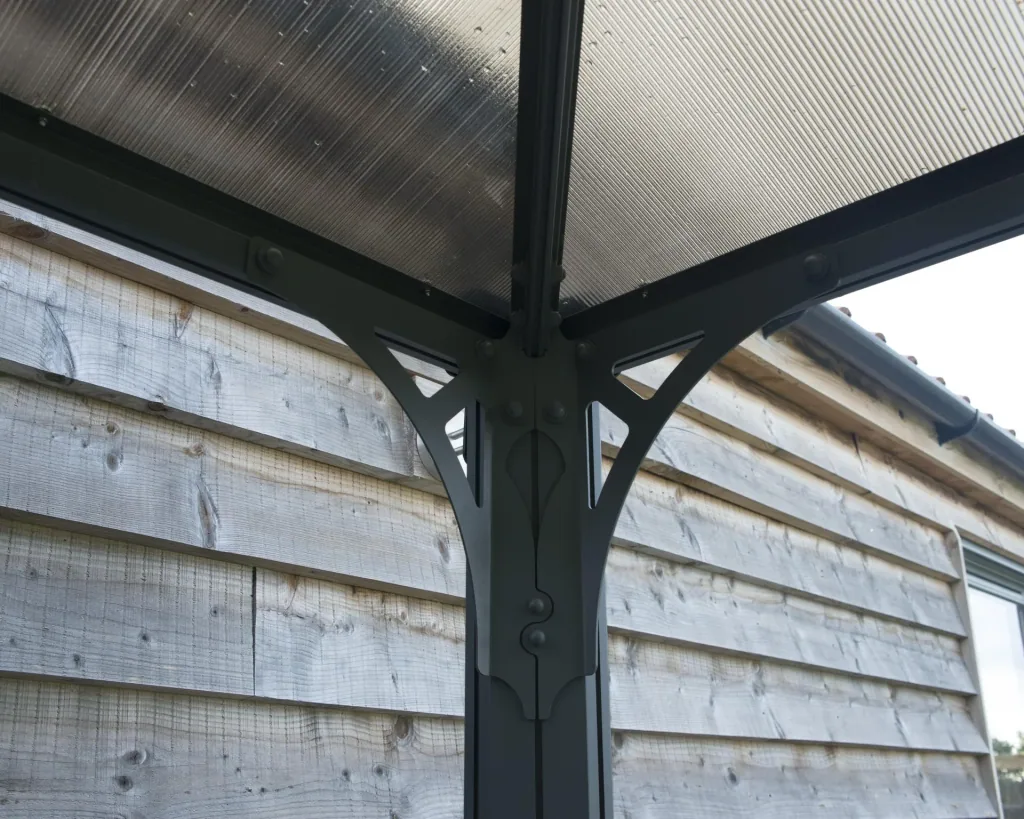 Paviljoen "Palermo™ 3000", Antraciet, 295 x 295 x 276 cm