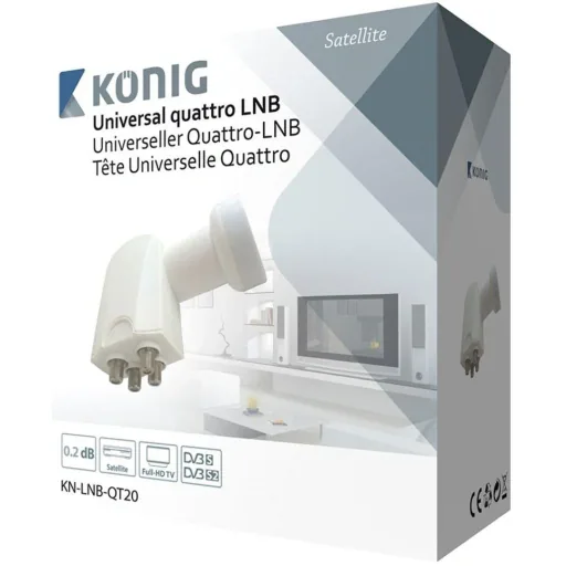 Universal LNB Quattro 0.2 dB