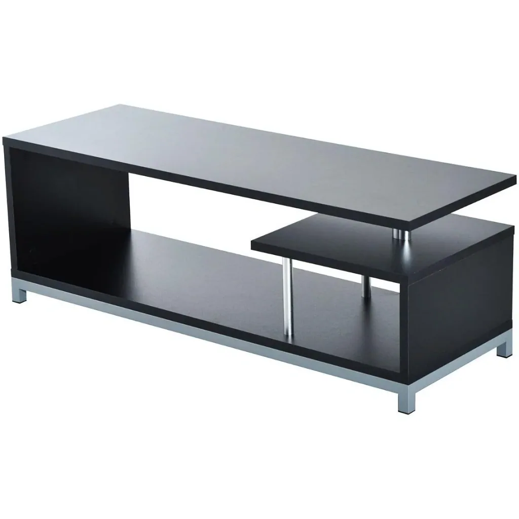 TV table TV lowboard sideboard side table black