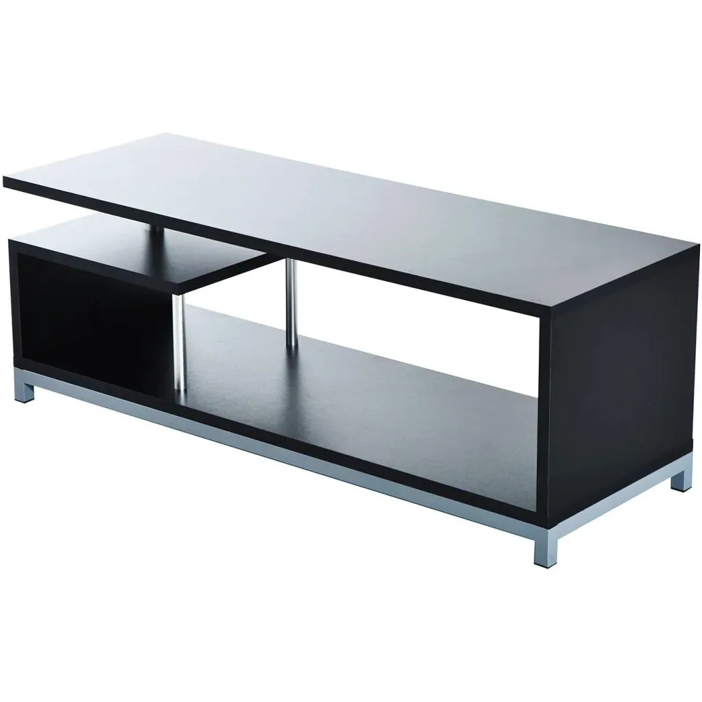 TV table TV lowboard sideboard side table black