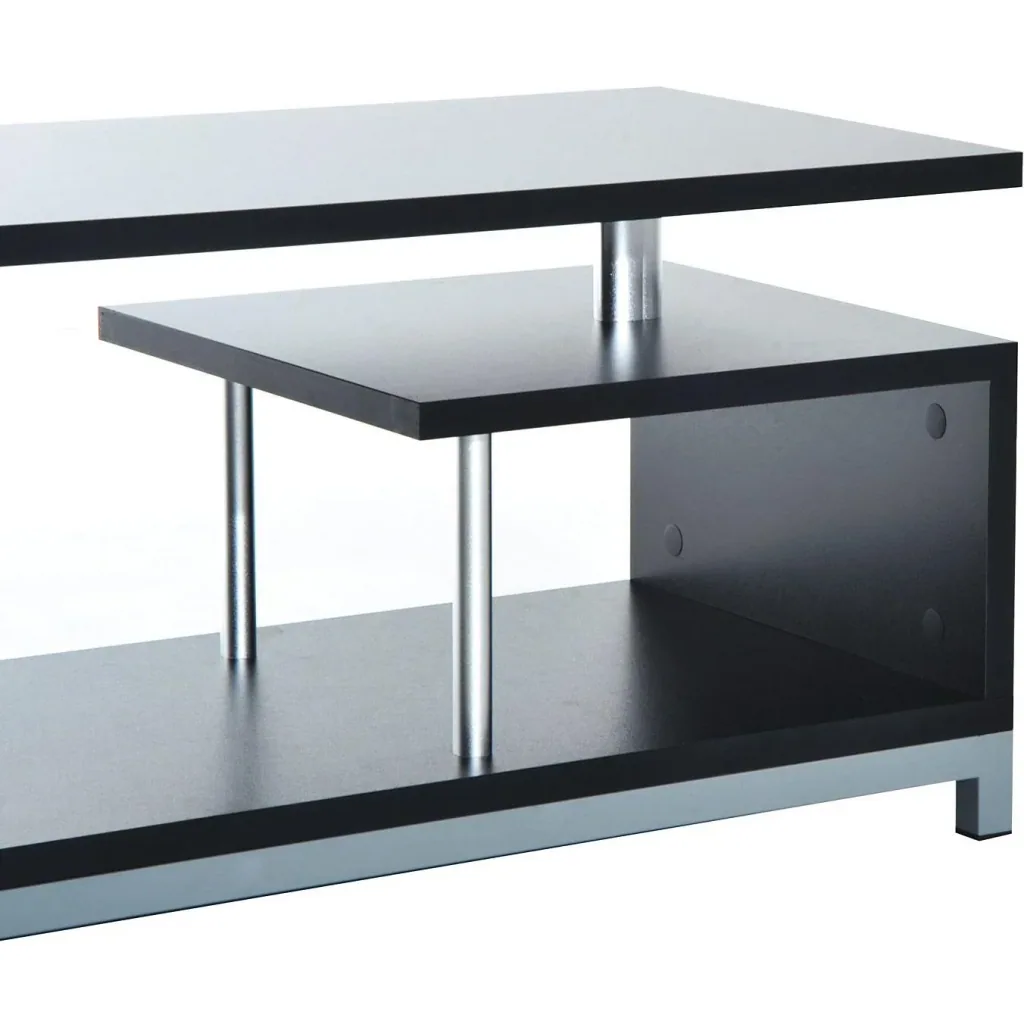 TV table TV lowboard sideboard side table black