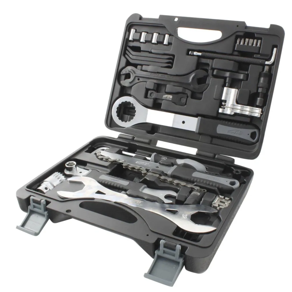 Bicycle tool case TBA 2000, 36 pieces
