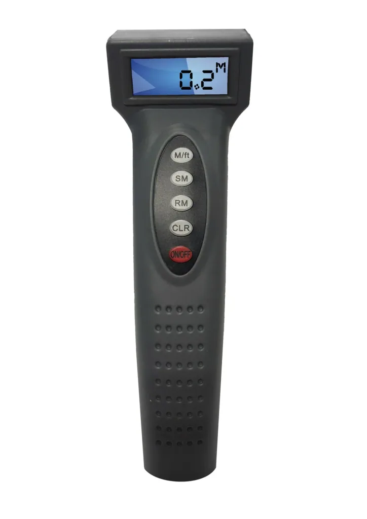 Distance measuring device with digital display "Reach"