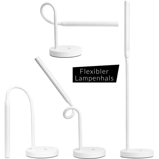 LED desk lamp with phone charger