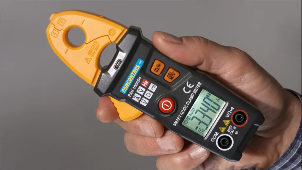 Digital current clamp 100A AC/DC