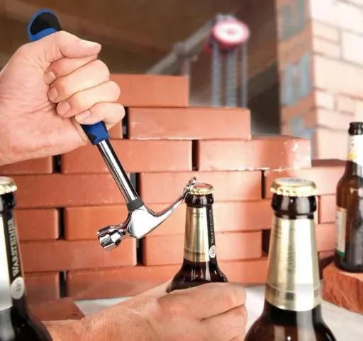 "Feierabendhammer" - hammer with bottle opener