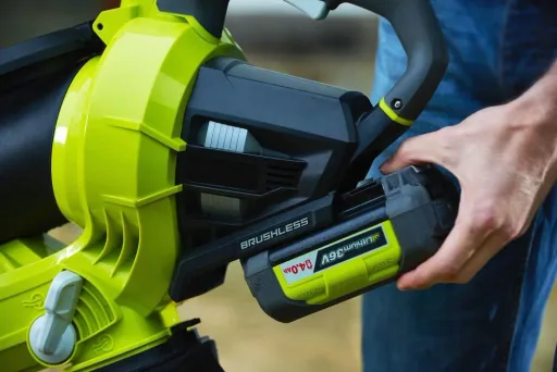 Cordless leaf vacuum Max Power 36 V, brushless, without battery and charger