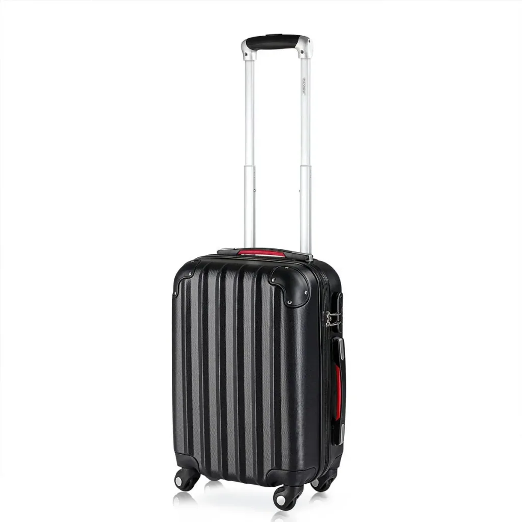 Baseline hard-shell suitcase black M