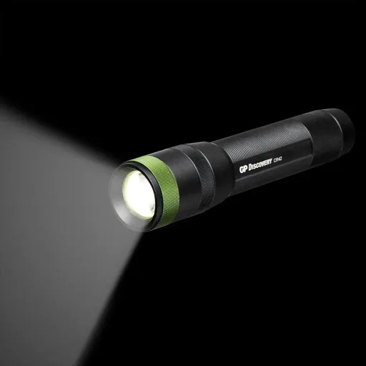 DISCOVERY rechargeable flashlight with 1000 lumens, IPX7