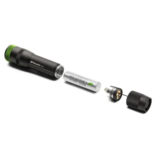 DISCOVERY rechargeable flashlight with 1000 lumens, IPX7