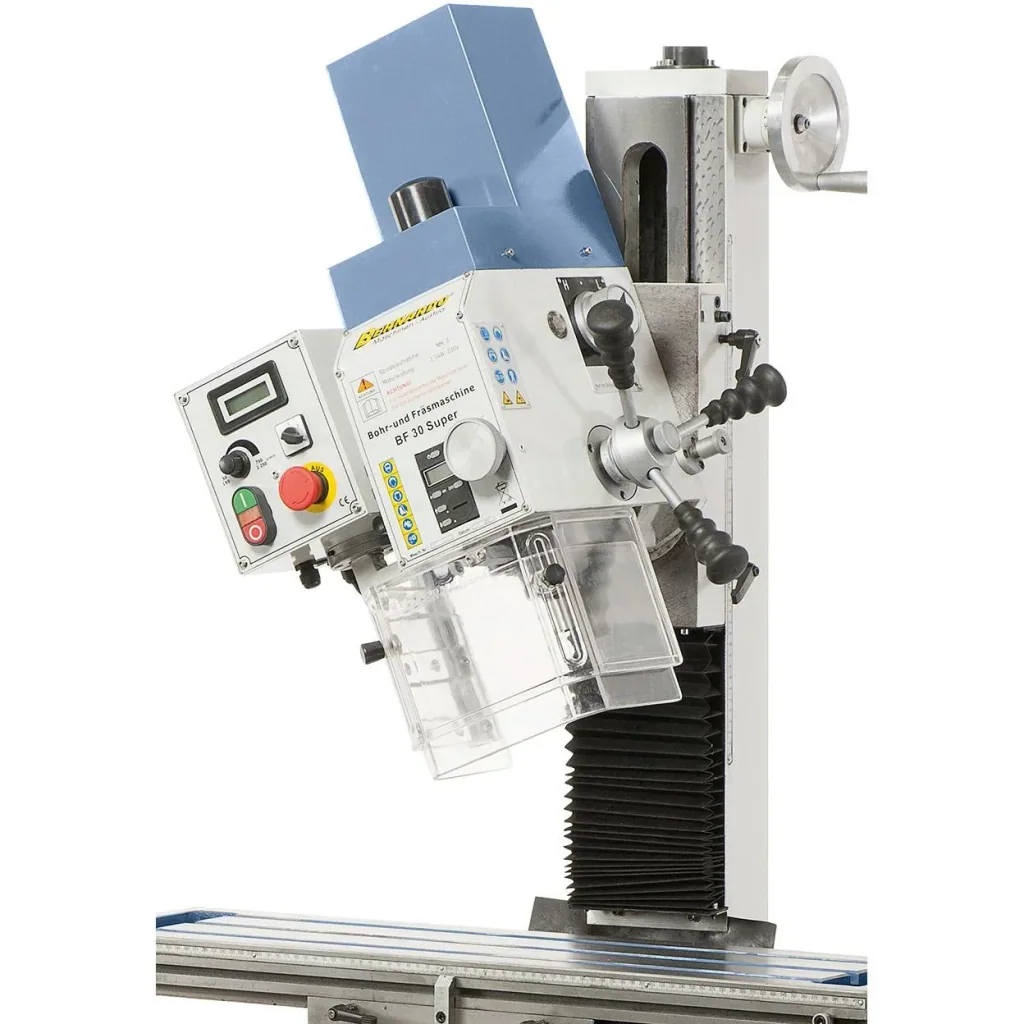 Bernardo BF 30 Super drilling and milling machine + X-Feed and digital
