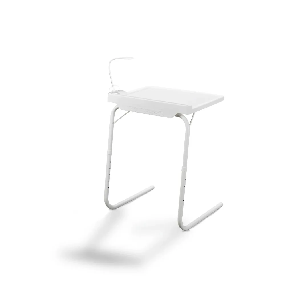 Express side table including LED lamp