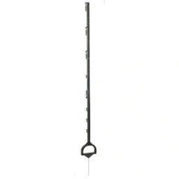 Plastic posts with riser pipe, 158 cm, green, 5 pieces