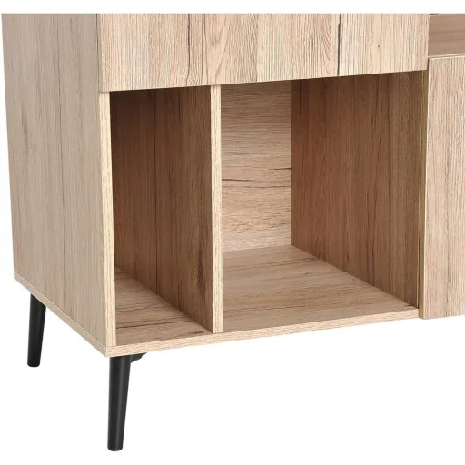 Chest of drawers sideboard storage cabinet 8 compartments oak