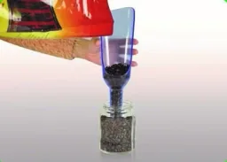 Funnel scoop 2 in 1, blue